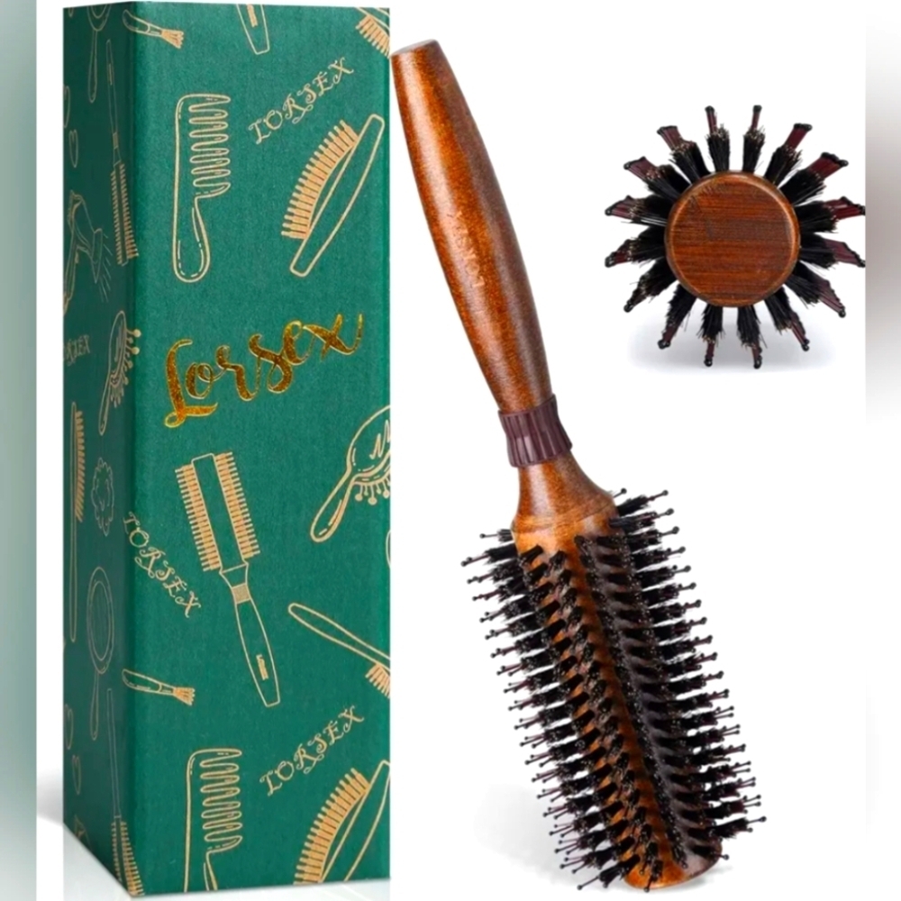 Lorsex Wooden Hair Brush with Box - Picture 1 of 1